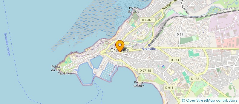 localisation de l'entreprise SARL CONFORT ET BIEN ETRE  GRANVILLE