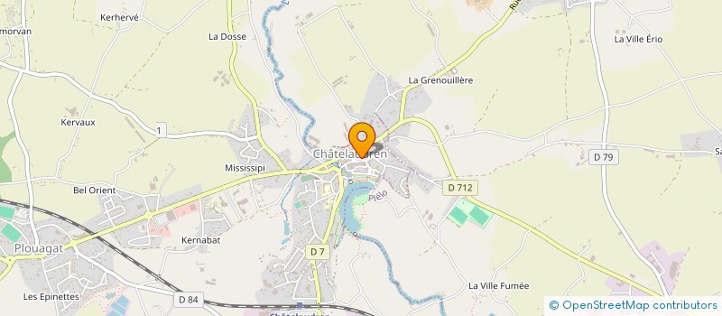 localisation de l'entreprise SARL CONNEN à CHATELAUDREN-PLOUAGAT