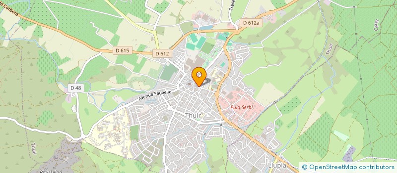 localisation de l'entreprise SARL CONSEIL GESTION IMMOBILIERE  THUIR