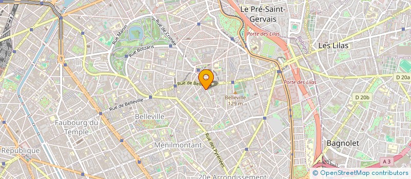 localisation de l'entreprise SARL CONSEIL PLUS  PARIS