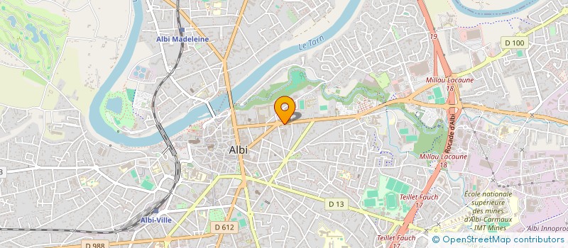 localisation de l'entreprise SARL CONSEIL TOUT INVESTISSEMENT à ALBI