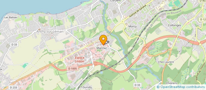 localisation de l'entreprise SARL CONSEILAVIE à THONON-LES-BAINS