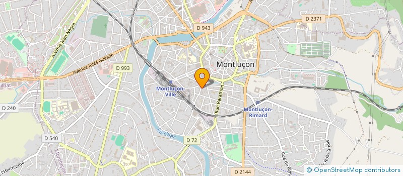 localisation de l'entreprise SARL CONSEILS EN ISOLATION à MONTLUCON