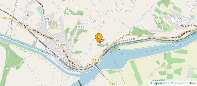 localisation de l'entreprise SARL CONSERVERIE DE PIGNOLS à MOISSAC