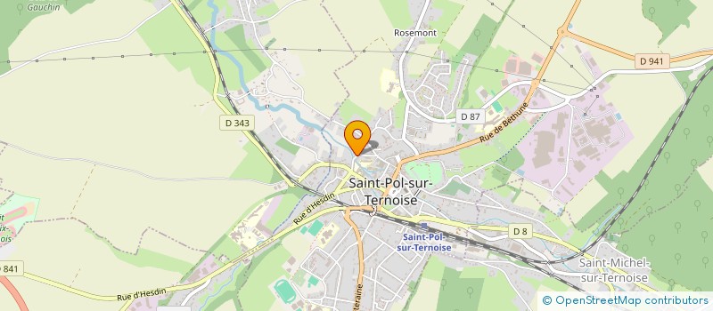 localisation de l'entreprise SARL CONSIL à SAINT-POL-SUR-TERNOISE