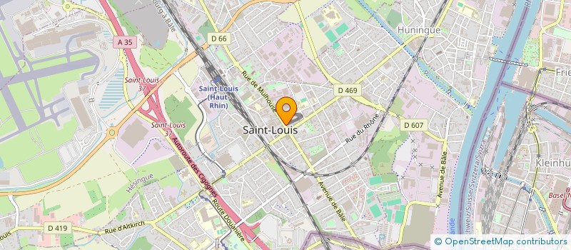 localisation de l'entreprise SARL CONSOJET à SAINT-LOUIS