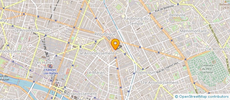 localisation de l'entreprise SARL CONSOLE  PARIS