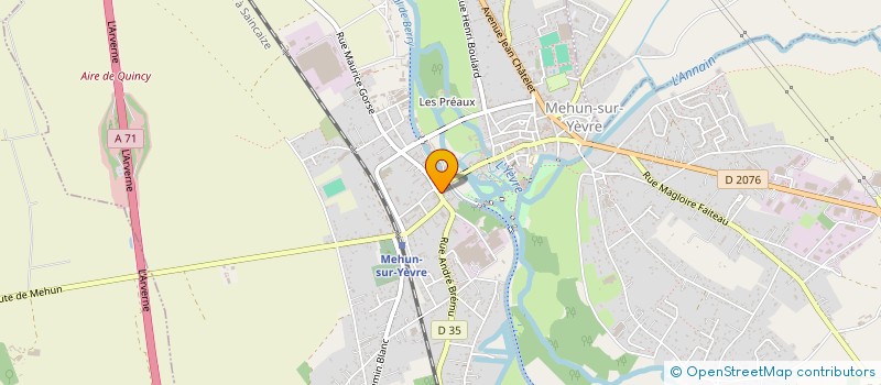 localisation de l'entreprise SARL CONSTANTIN  MEHUN-SUR-YEVRE