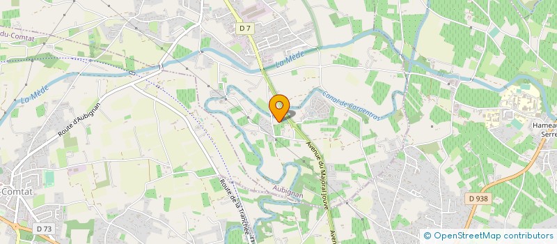 localisation de l'entreprise SARL CONSTRUCTION ARTISANALES  AUBIGNAN