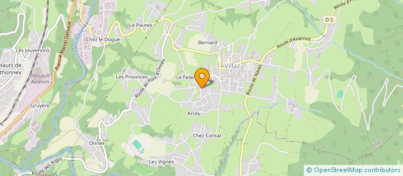 localisation de l'entreprise SARL CONSTRUCTION DES ALPINS  ANNECY