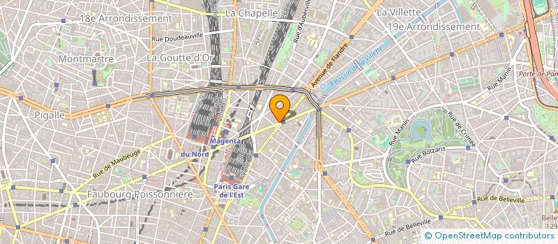 localisation de l'entreprise SARL CONSTRUCTION GENERALE DU BATIMENT à PARIS