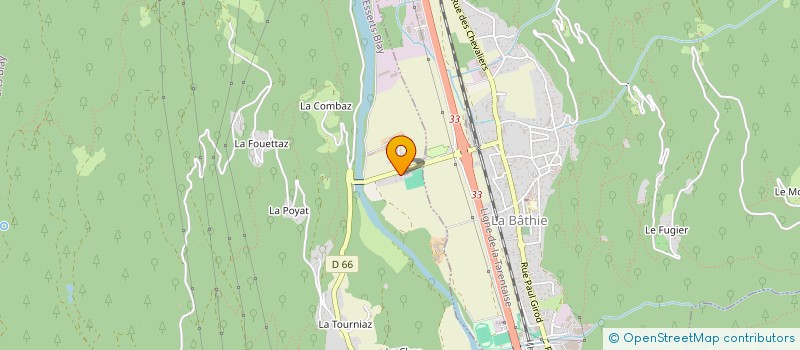 localisation de l'entreprise SARL CONSTRUCTION PRESTIGE  ESSERTS-BLAY