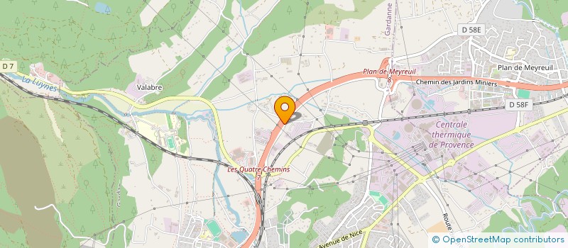 localisation de l'entreprise SARL CONSTRUCTION RAPIDE à GARDANNE