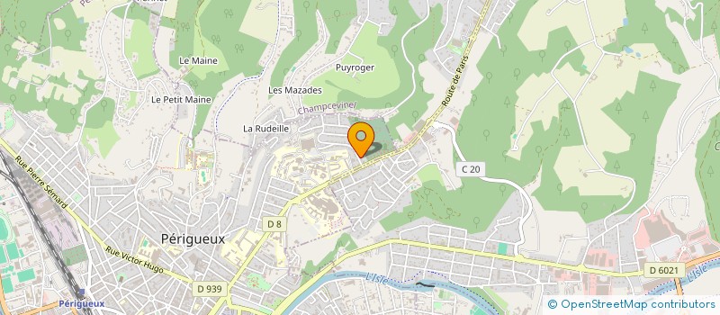 localisation de l'entreprise SARL CONSTRUCTIONS D'AQUITAINE à PERIGUEUX