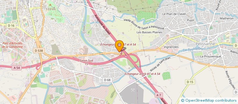 localisation de l'entreprise SARL CONSTRUCTIONS DE PROVENCE à SALON-DE-PROVENCE