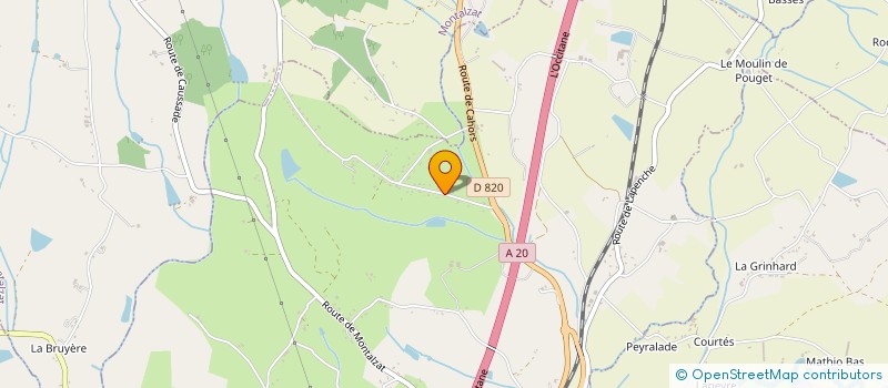 localisation de l'entreprise SARL CONSTRUCTIONS DEPRESTIGE  CAUSSADE