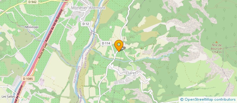 localisation de l'entreprise SARL CONSTRUCTIONS NOUVELLES  LA SAULCE