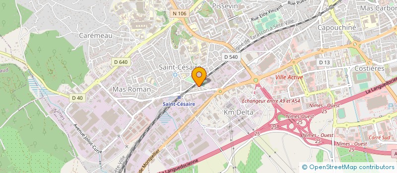 localisation de l'entreprise SARL CONSTRUIRE BBC à NIMES
