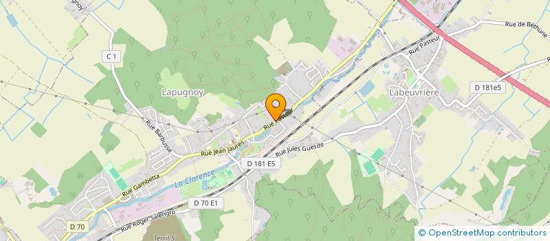localisation de l'entreprise SARL CONSTRUIT-RENOV  LAPUGNOY