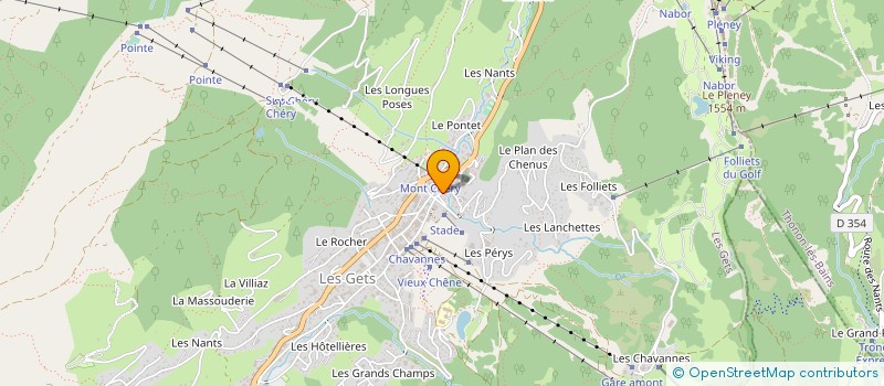 localisation de l'entreprise SARL CONTAT SPORTS à LES GETS
