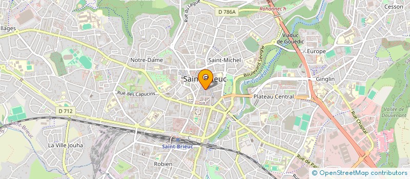 localisation de l'entreprise SARL CONTRASTE à SAINT-BRIEUC