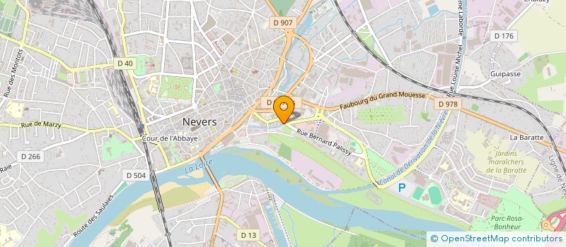 localisation de l'entreprise SARL CONTROLE TECH DES BORDS DE LOIRE à NEVERS