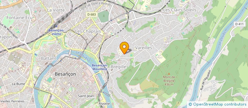 localisation de l'entreprise SARL CONTROLE TECHNIQUE AUTO-BAUMOIS à BESANCON