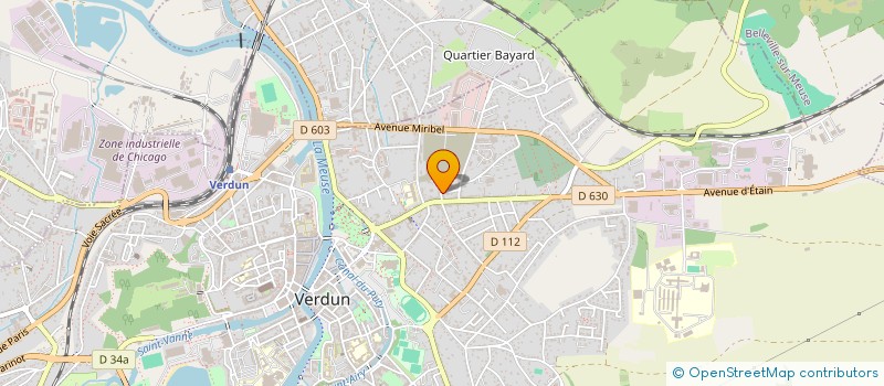 localisation de l'entreprise SARL CONTROLE TECHNIQUE AUTOMOBILE VALTON à VERDUN