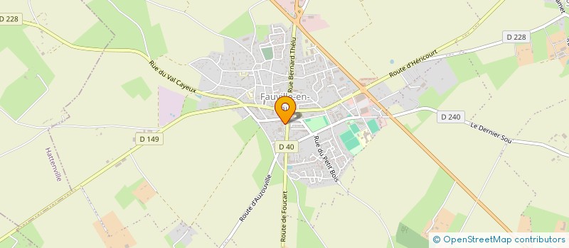 localisation de l'entreprise SARL CONTROLE TECHNIQUE FAUVILLAIS à TERRES-DE-CAUX