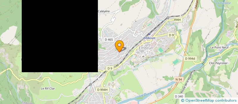 localisation de l'entreprise SARL CONTROLES IMMO à EMBRUN