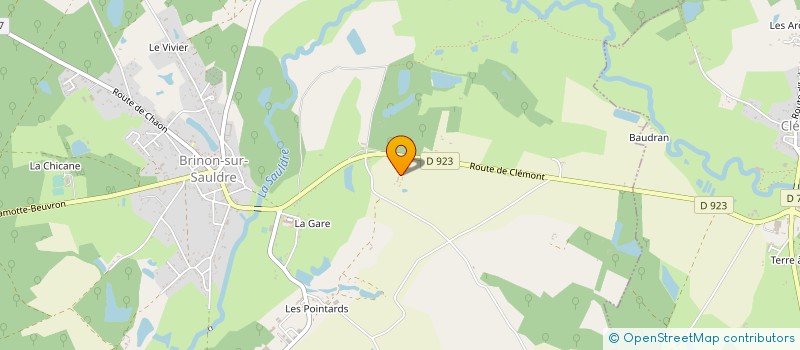 localisation de l'entreprise SARL CONTRUCTION NOUVELLE DE SOLOGNE à ARGENT-SUR-SAULDRE