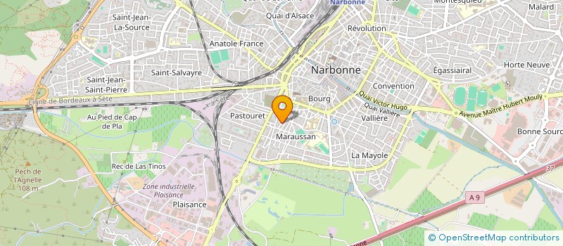 localisation de l'entreprise SARL CONVERGENCE à NARBONNE