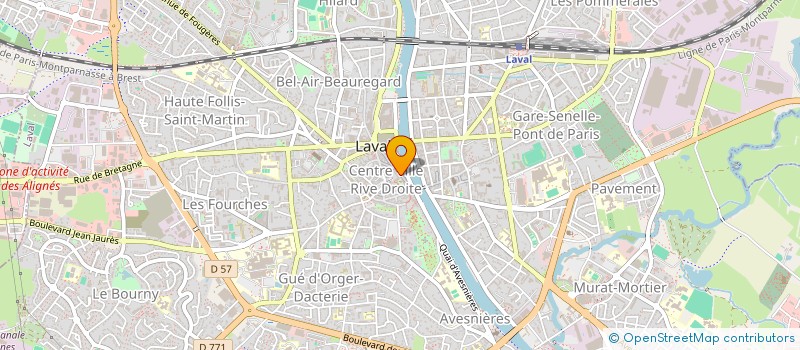 localisation de l'entreprise SARL COPACABANA à LAVAL