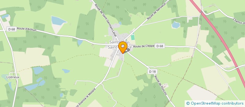 localisation de l'entreprise SARL COQUELICOT  SAINTE-FOY-SAINT-SULPICE