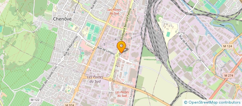 localisation de l'entreprise SARL COR  CHENOVE