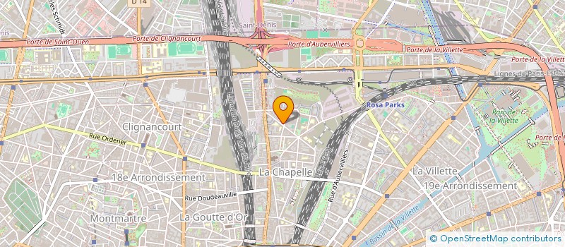 localisation de l'entreprise SARL COR-MODE  PARIS