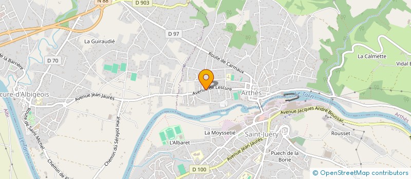 localisation de l'entreprise SARL CORA CONSTRUCTION ET RENOVATION à ARTHES