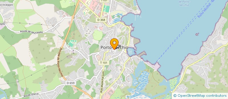 localisation de l'entreprise SARL CORAMBE à PORTO-VECCHIO