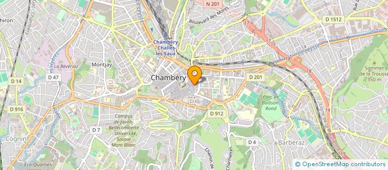 localisation de l'entreprise SARL CORASIL à CHAMBERY