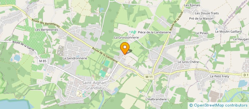 localisation de l'entreprise SARL CORBINEAU THIERRY à SAINT-AIGNAN-GRANDLIEU