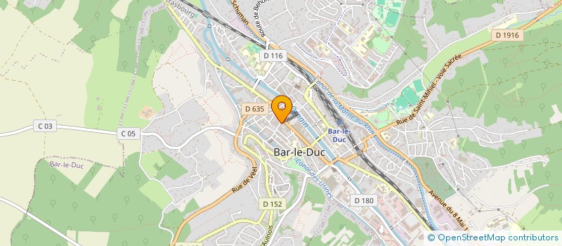 localisation de l'entreprise SARL CORDIER à BAR-LE-DUC