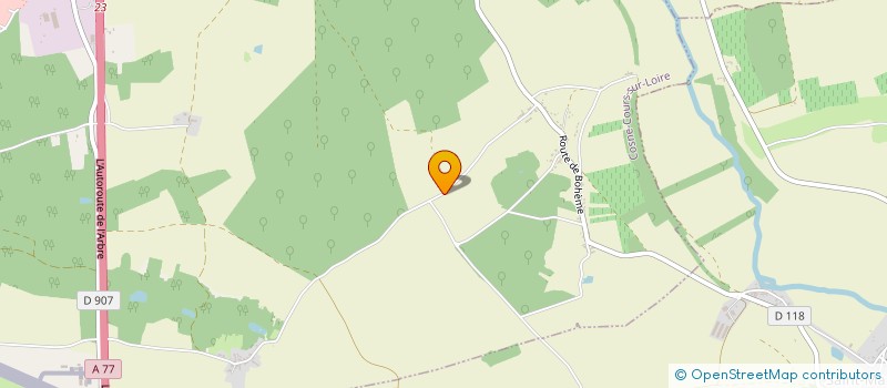 localisation de l'entreprise SARL CORDONNERIE RABDEAU à COSNE-COURS-SUR-LOIRE