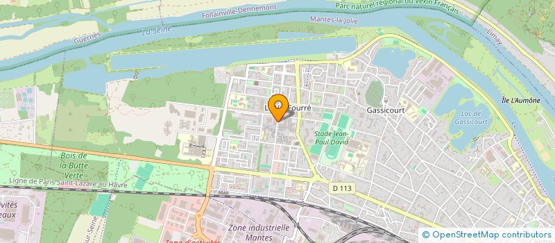 localisation de l'entreprise SARL CORDONNERIE TS  MANTES-LA-JOLIE