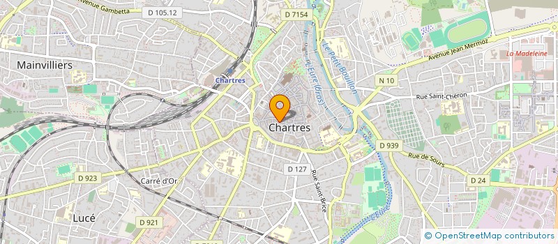 localisation de l'entreprise SARL CORDONNERIE VOLPE à CHARTRES