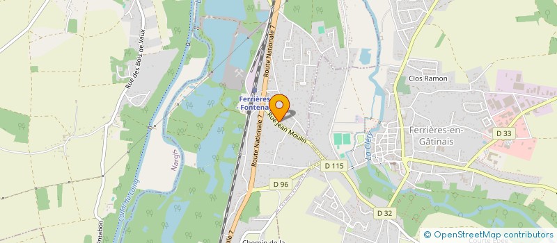 localisation de l'entreprise SARL CORE BARDAGE  FONTENAY-SUR-LOING