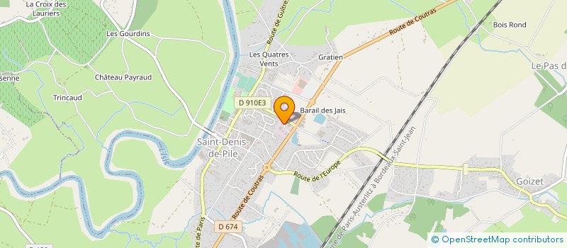 localisation de l'entreprise SARL CORESA à SAINT-DENIS-DE-PILE