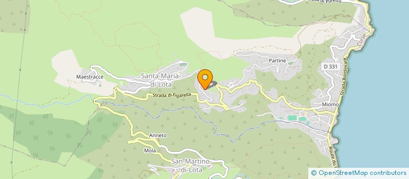 localisation de l'entreprise SARL CORGEL à SANTA-MARIA-DI-LOTA