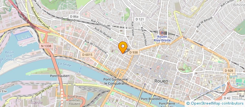 localisation de l'entreprise SARL CORIANDRE à ROUEN
