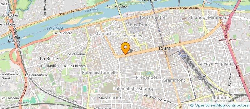 localisation de l'entreprise SARL CORLAY-QUESTEL  TOURS