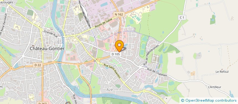localisation de l'entreprise SARL CORMIER BEASSE à CHATEAU-GONTIER-SUR-MAYENNE